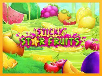 Sticky Star Fruits máquina de juego por dinero