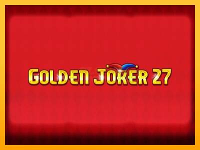 Golden Joker 27 Hold & Win máquina de juego por dinero