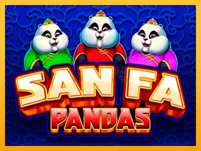 San Fa Pandas máquina de juego por dinero