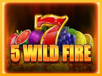 5 Wild Fire máquina de juego por dinero