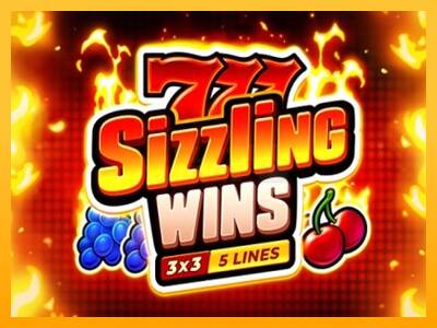 777 Sizzling Wins: 5 Lines máquina de juego por dinero