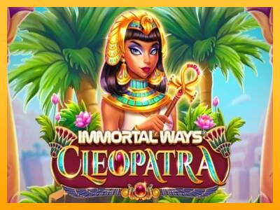 Immortal Ways Cleopatra máquina de juego por dinero