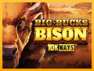 Big Bucks Bison 10K Ways máquina de juego por dinero