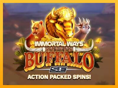 Immortal Ways Buffalo SE máquina de juego por dinero