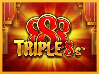 Triple 8s máquina de juego por dinero