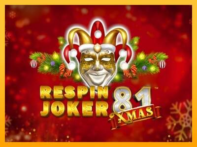 Respin Joker 81 Xmas máquina de juego por dinero