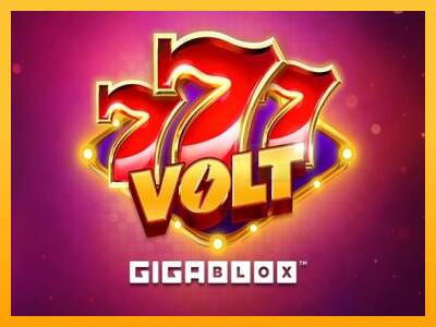 777 Volt GigaBlox máquina de juego por dinero