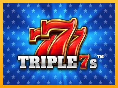 Triple 7s máquina de juego por dinero