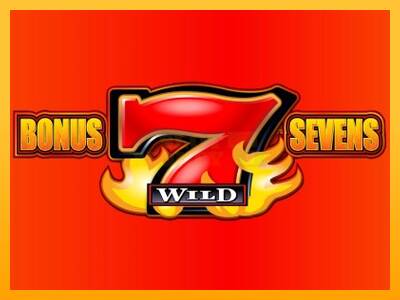 Bonus Sevens Wild máquina de juego por dinero