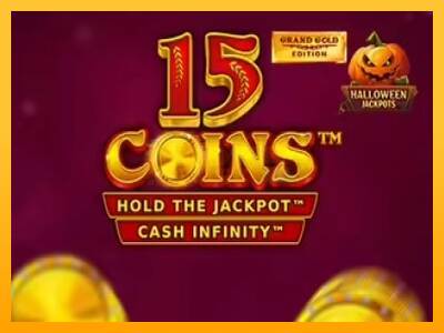 15 Coins Grand Gold Edition Halloween Jackpot máquina de juego por dinero