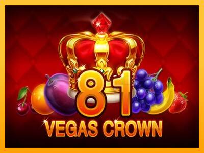 81 Vegas Crown máquina de juego por dinero