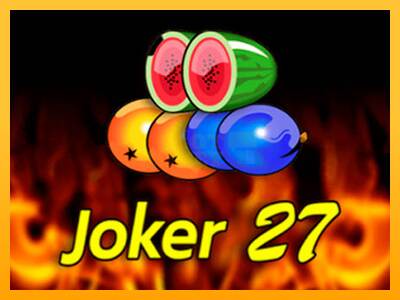 Joker 27 máquina de juego por dinero