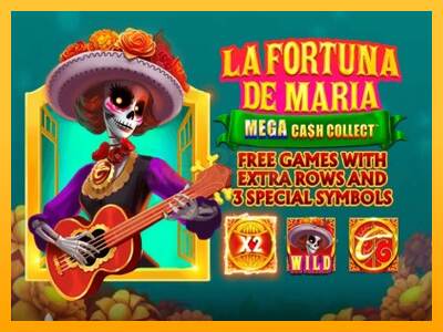 La Fortuna de Maria: Mega Cash Collect máquina de juego por dinero