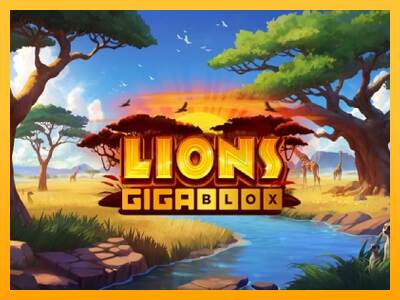 Lions Gigablox máquina de juego por dinero