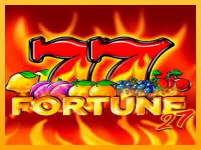 Fortune 27 máquina de juego por dinero