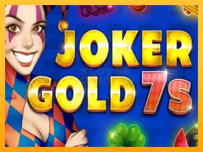 Joker Gold 7s máquina de juego por dinero