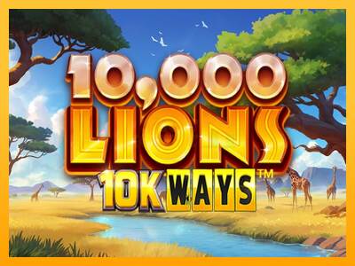 10,000 Lions 10K Ways máquina de juego por dinero