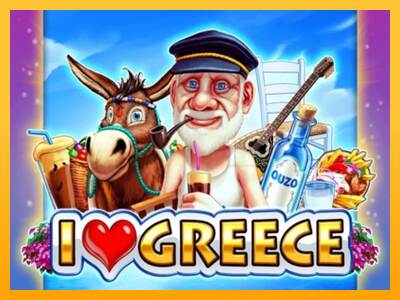 I Love Greece máquina de juego por dinero