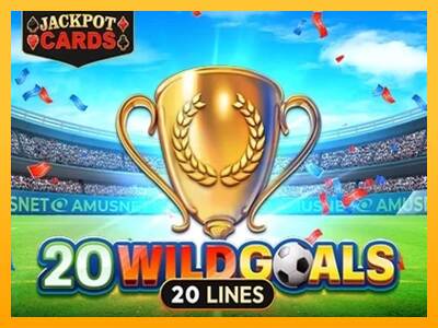 20 Wild Goals máquina de juego por dinero