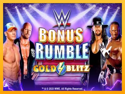 WWE Bonus Rumble Gold Blitz máquina de juego por dinero